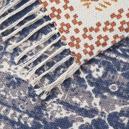 Potpourri Blue Dhurrie